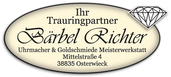 Bärbel Richter - Uhrmacher und Goldschmiede Meisterwerkstatt