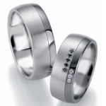 Breuning Trauringe Eheringe Black&White Black Diamond