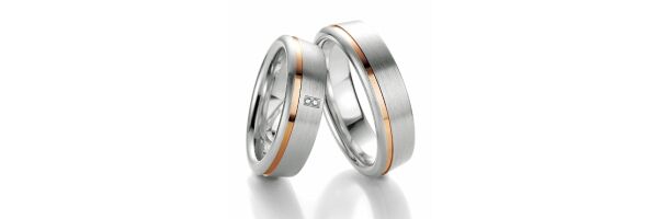 Breuning Trauringe Eheringe  SILVER & DIAMONDS