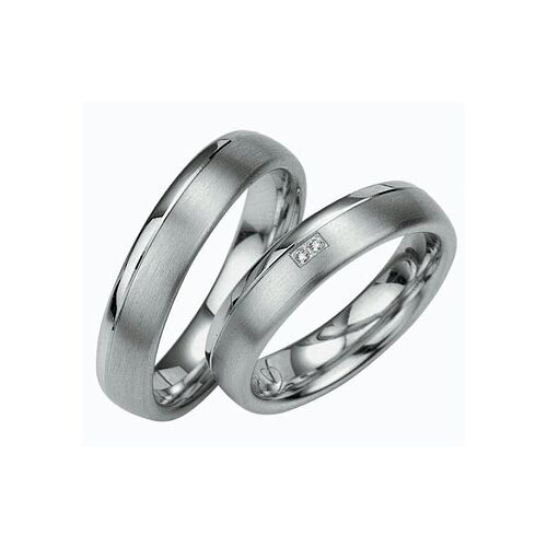 Breuning Trauringe Eheringe 48/08021  48/08022 SILVER & DIAMONDS