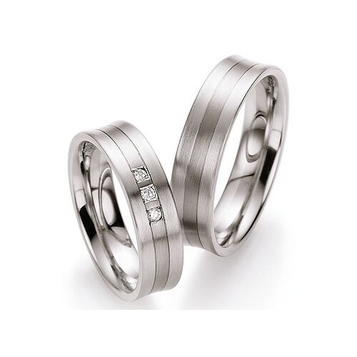 Nowotny Collection Ruesch Trauringe Eheringe 74/10080  74/10070 Weißgold/Palladium
