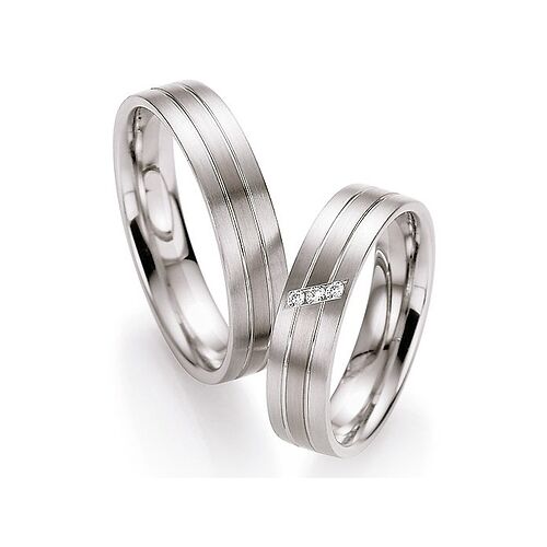 Nowotny Collection Ruesch Trauringe Eheringe 74/10040  74/10030 Weißgold/Palladium