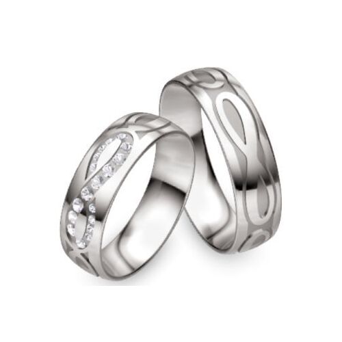 Nowotny Collection Ruesch Trauringe Eheringe 66/38160 66/38150 Hearts Love Infinity