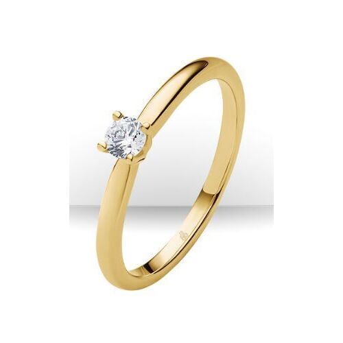 Rauschmayer Verlobungsring Antragsring Weißgold 51-00102 mit Brillant 0,16 ct auch in Gelbgold,Platin
