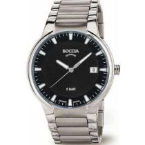 BOCCIA 3576-01 Herrenuhr Titan 