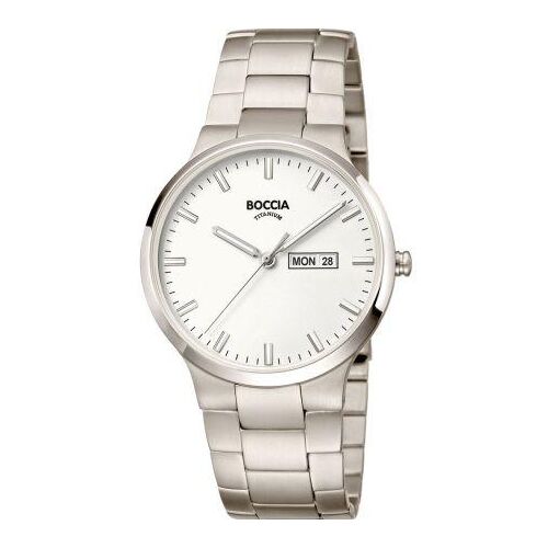 BOCCIA 3649-01 Herrenuhr Titan