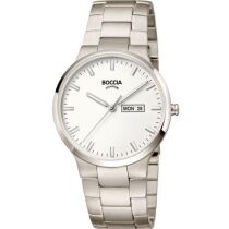 BOCCIA 3649-01 Herrenuhr Titan