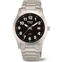 BOCCIA 3619-03 Herrenuhr Titan