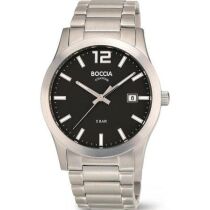 BOCCIA 3619-02 Herrenuhr Titan