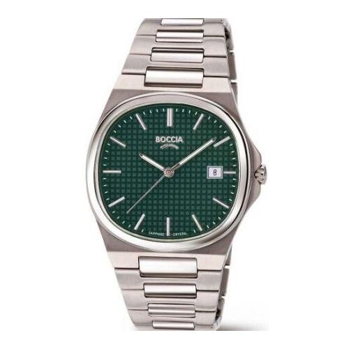 BOCCIA 3657-03 Herrenuhr Titan